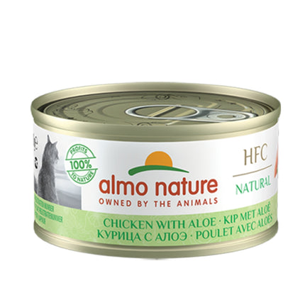 HFC Natvoer Kat - Natural - Blik - 24 x 70g