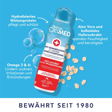 OxyMed Anti-Juckreiz Hafter Pflegespülung - 355ml (DE/FR)