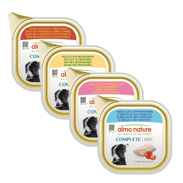 HFC Natvoer Hond - Compleet - Kuipje - 11 x 150g