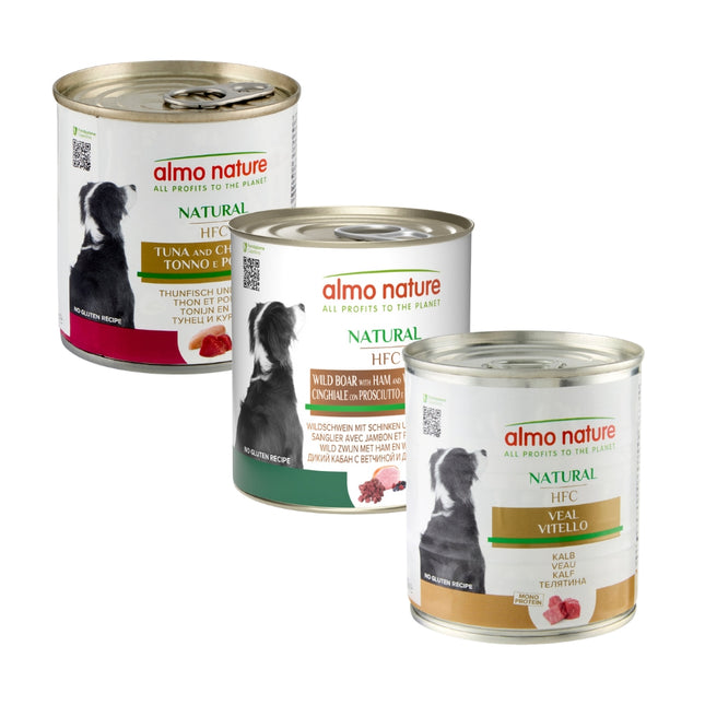 HFC Natvoer Hond - Natural -  Blik - 12 x 290g