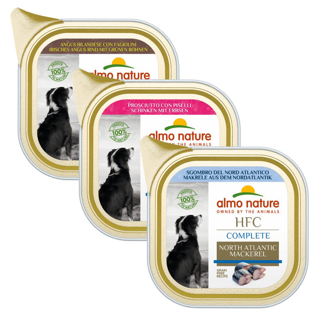 HFC Natvoer Hond - Compleet - Kuipje - 17 x 85g