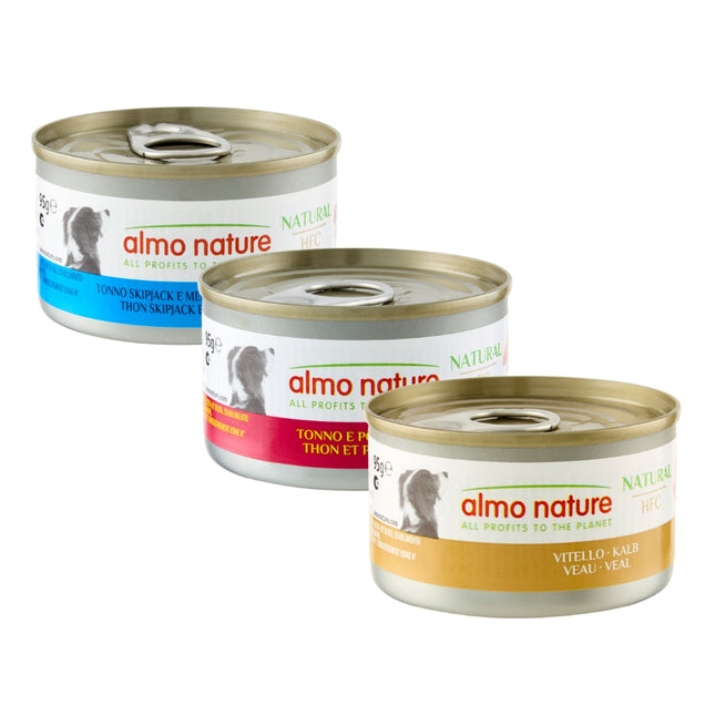 HFC Natvoer Hond - Natural -  Blik - 24 x 95g