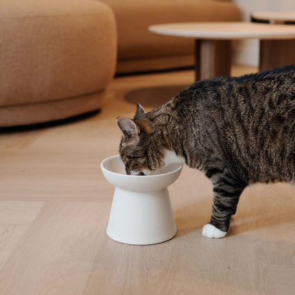 WABI SABI - Verhoogde keramische voerbak