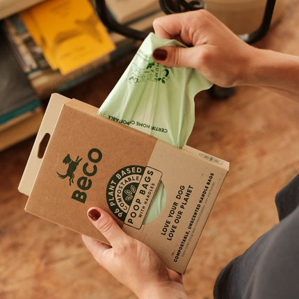 Poop Bags Compostable - Handles (96)