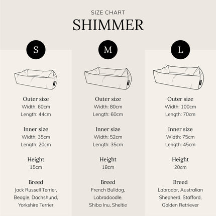 SHIMMER Box Bed