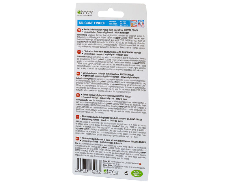 Bogadent Hond Silicone Finger 2 pcs (9x)
