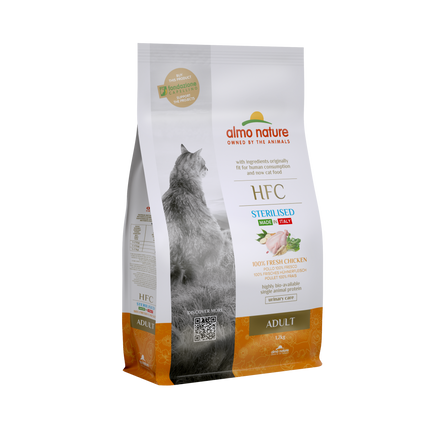 HFC Sterilised Droogvoer Kat - 300g of 1,2kg