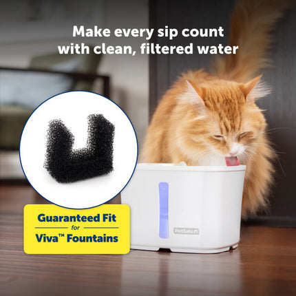 Foam Filters for Viva Pet Fountains 2-Pack