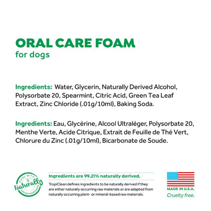 Fresh Breath - Oral Care Foam voor honden