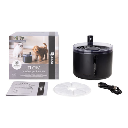 FLOW 2.2 L Draadloze drinkfontein