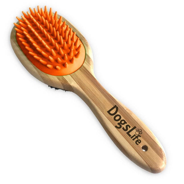 Bamboo Dog Brush
