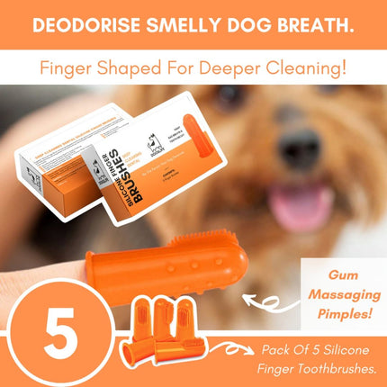 Silicone Finger Toothbrushes