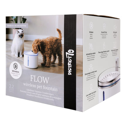 FLOW 2.2 L Draadloze drinkfontein