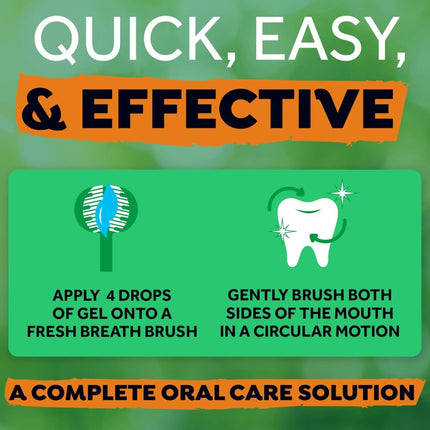 Fresh Breath - Oral Care Kit voor grote honden