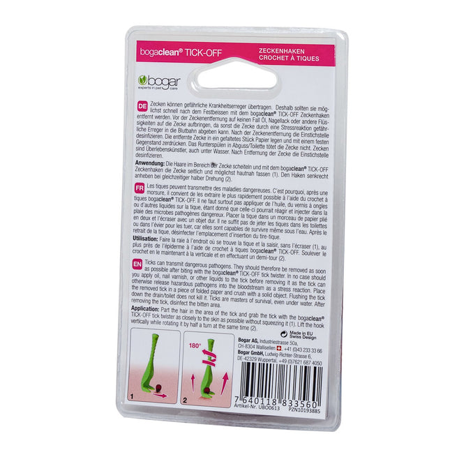 Bogaclean Tick-Off Tekenhaak 1 Stk (12x)