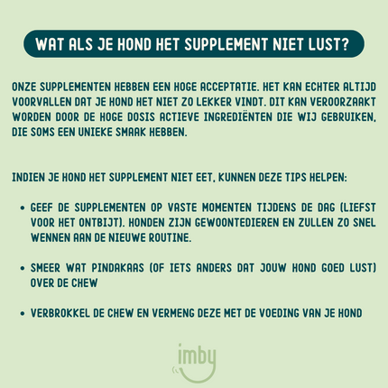 Calming Supplement voor honden