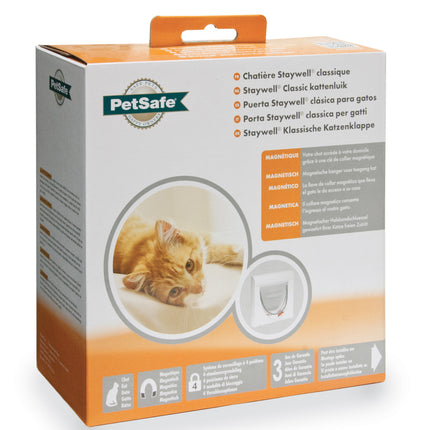 Staywell® Classic Magnetic 4-Way Locking Cat Flap