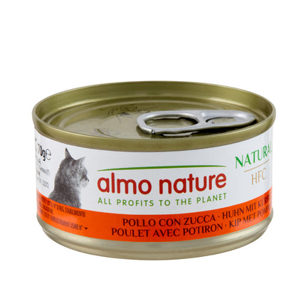 HFC Natvoer Kat - Natural - Blik - 24 x 70g