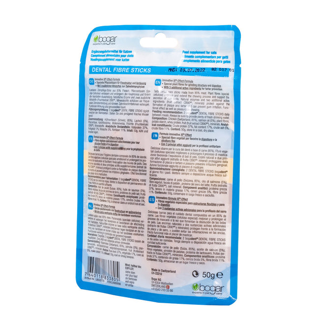 Bogadent Kat Dental Fibre Sticks Chicken 50 g (12x)