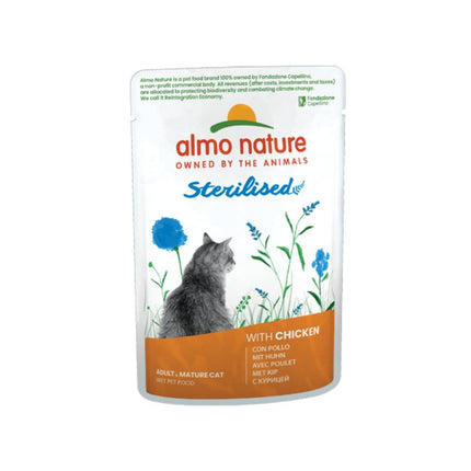 Sterilised Natvoer Kat - Multi Pack - 10 x 6 x 70g