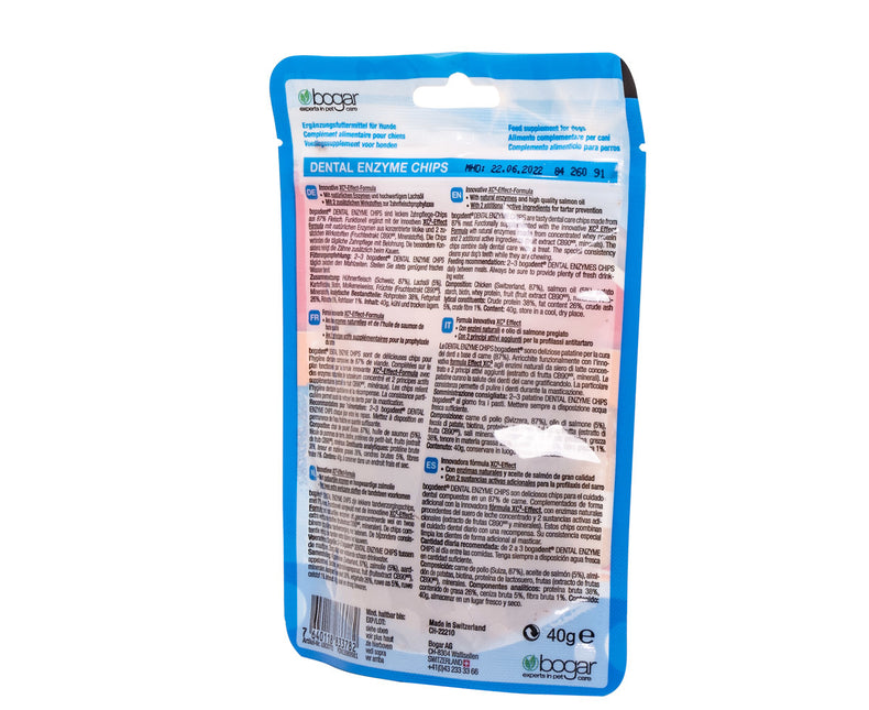 Bogadent Hond Dental Enzyme Chips 40 g (6x)
