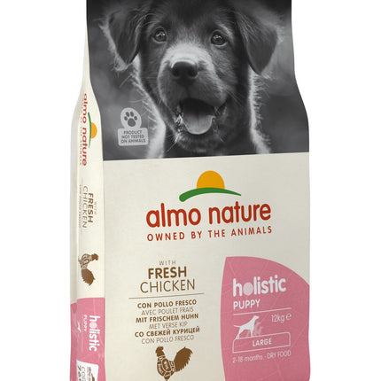 Holistic Droogvoer voor Middelgrote tot Grote Hondenrassen - Puppy - Kip M/L