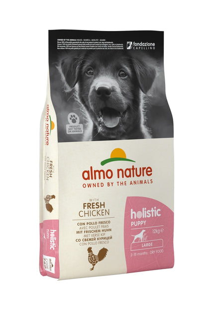 Holistic Droogvoer voor Middelgrote tot Grote Hondenrassen - Puppy - Kip M/L