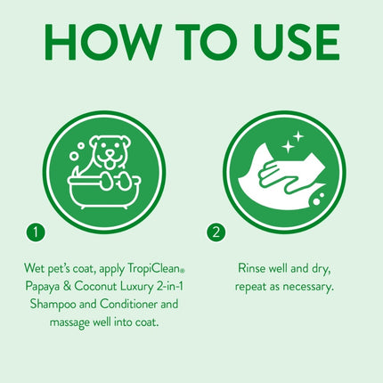 Luxe 2 in 1 Shampoo & Conditioner - 355ml