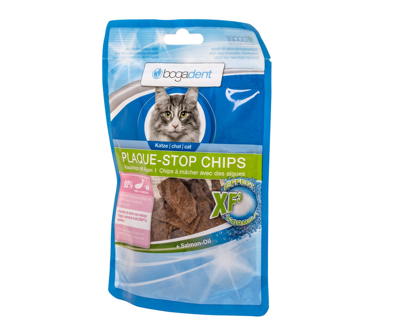 Bogadent Kat Plaque-Stop Chips Fish 50 g (8x)