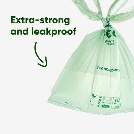 Poop Bags Compostable - Handles (96)