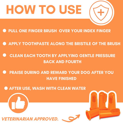 Silicone Finger Toothbrushes