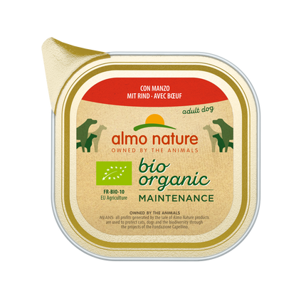 Bio Organic Natvoer Hond - Maintenance - Kuipje - 32 x 100g