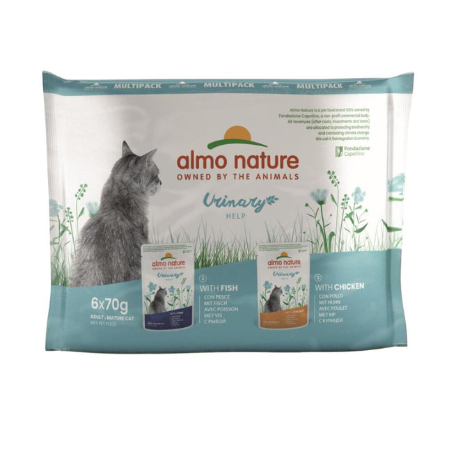 Urinary Help Natvoer Kat - Multi Pack - 10 x 6 x 70g