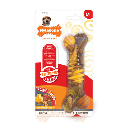 Extreme Chew Texture Bone Beef & Cheese