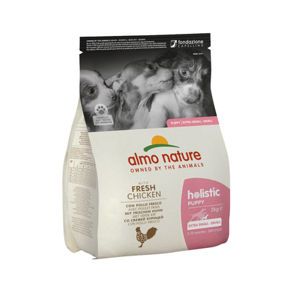 Holistic Droogvoer voor Kleine Hondenrassen - Puppy - Kip - XS/S
