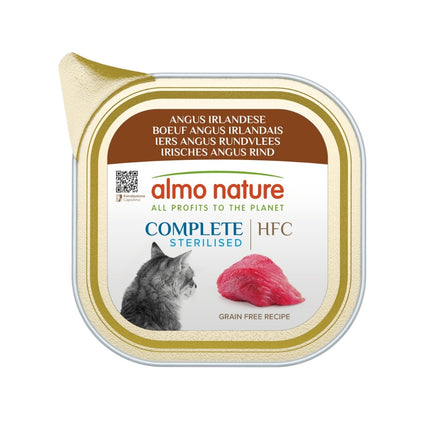 HFC Compleet Natvoer Kat - Sterilised - Kuipje - 17 x 85g
