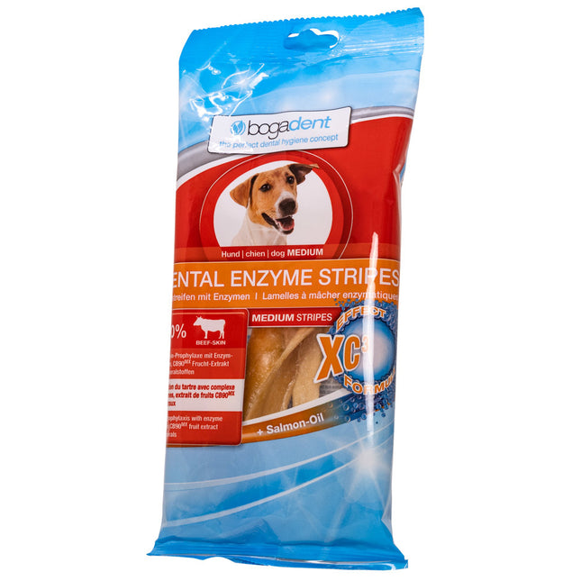 Bogadent Hond Dental Enzyme Stripes 100g (6x)