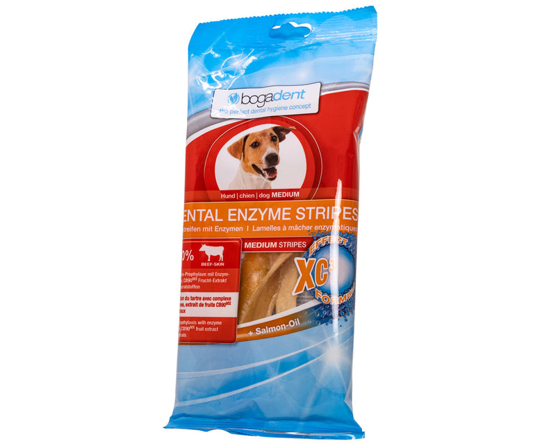Bogadent Hond Dental Enzyme Stripes 100g (6x)