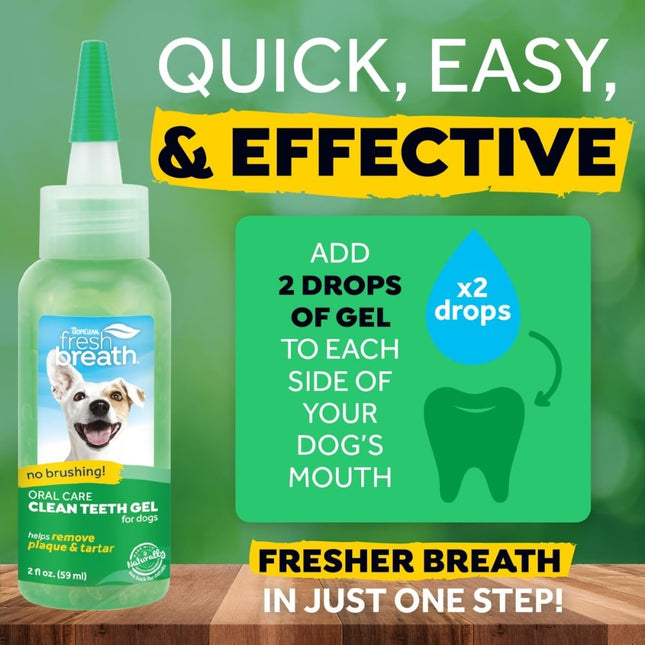 Fresh Breath - Clean Teeth Gel voor honden