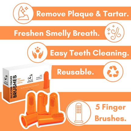 Silicone Finger Toothbrushes