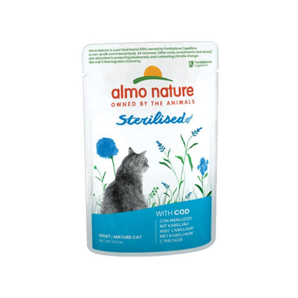 Sterilised Natvoer Kat - Multi Pack - 10 x 6 x 70g