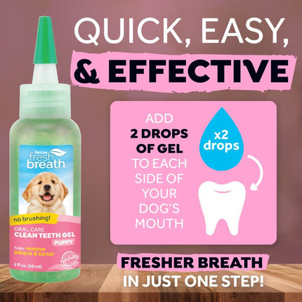 Fresh Breath - Puppy Dental Gel