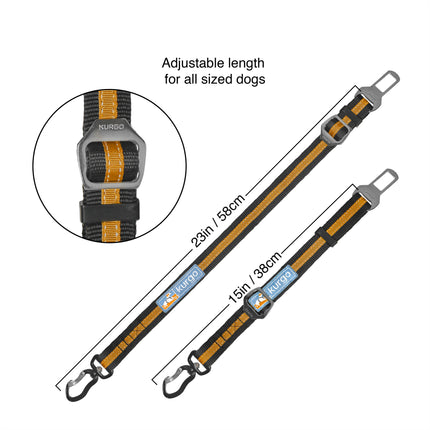 Direct to Seatbelt Swivel Tether - Blauw