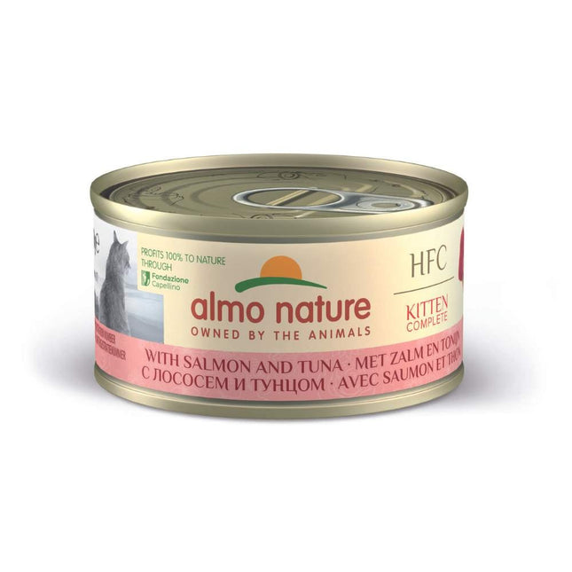 HFC Compleet Natvoer Kat - Kitten - Blik - 24 x 70 gram