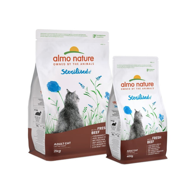 Sterilised Droogvoer Kat - 400g of 2kg