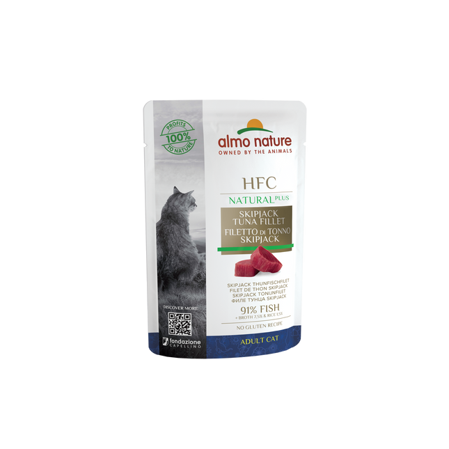 HFC Nassfutter Katze - Natural Plus - Beutel - 24 x 55g