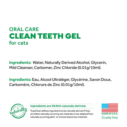 Fresh Breath - Clean Teeth Gel voor katten