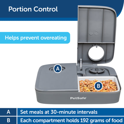Automatic 2 Meal Pet Feeder