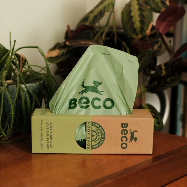 Poop Bags Recycled - Unscented - Single Roll Dispenser (300)