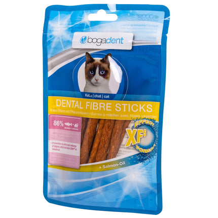 bogadent® DENTAL FIBRE STICKS Lachs Katze 50 g (12x)